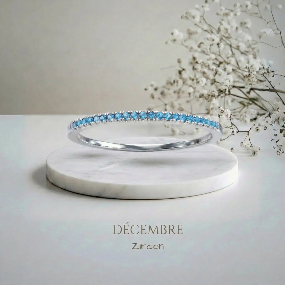 BAGUE AVEC PIERRE DE NAISSANCE