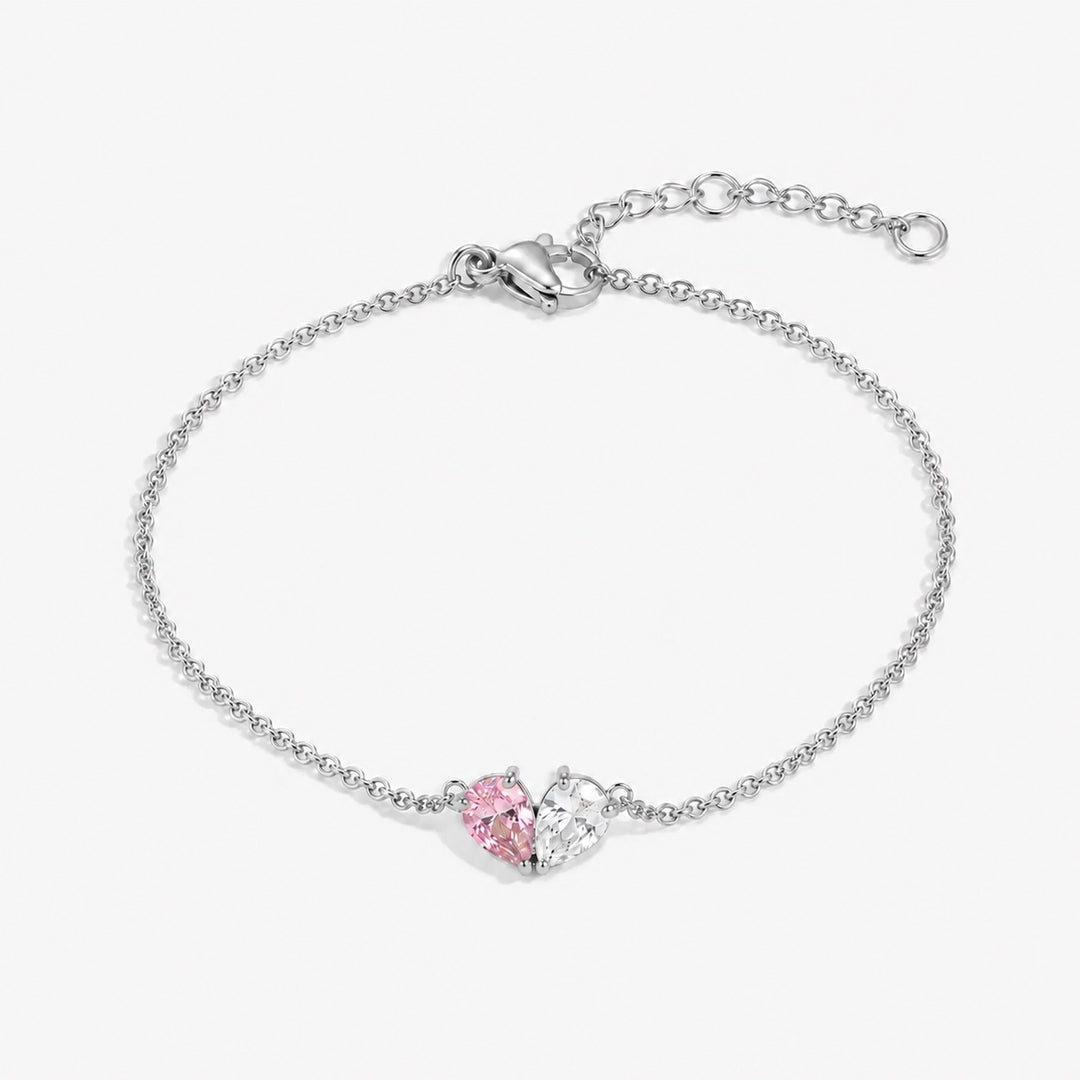DUO BRACELET WITH BIRTHSTONES