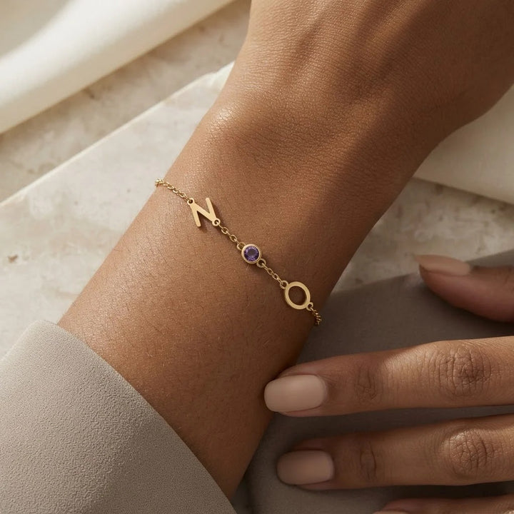 BRACELET ÉLÉGANT ORNÉ DE PIERRES