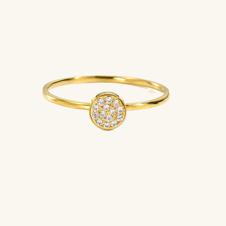KLASSISCHER RING MIT GEBURTSSTEIN