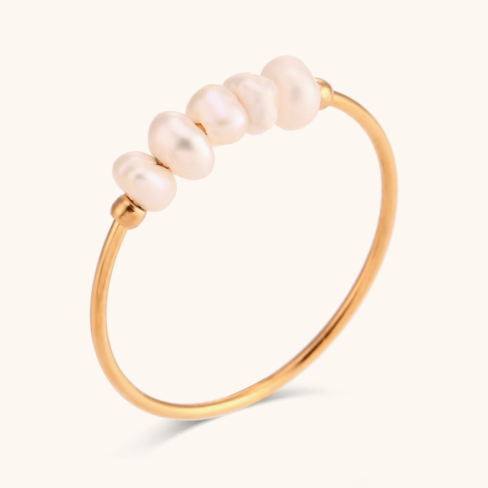 RING MIT SÜSSWASSERPERLEN