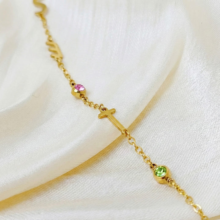 ELEGANTES ARMBAND MIT STEINEN