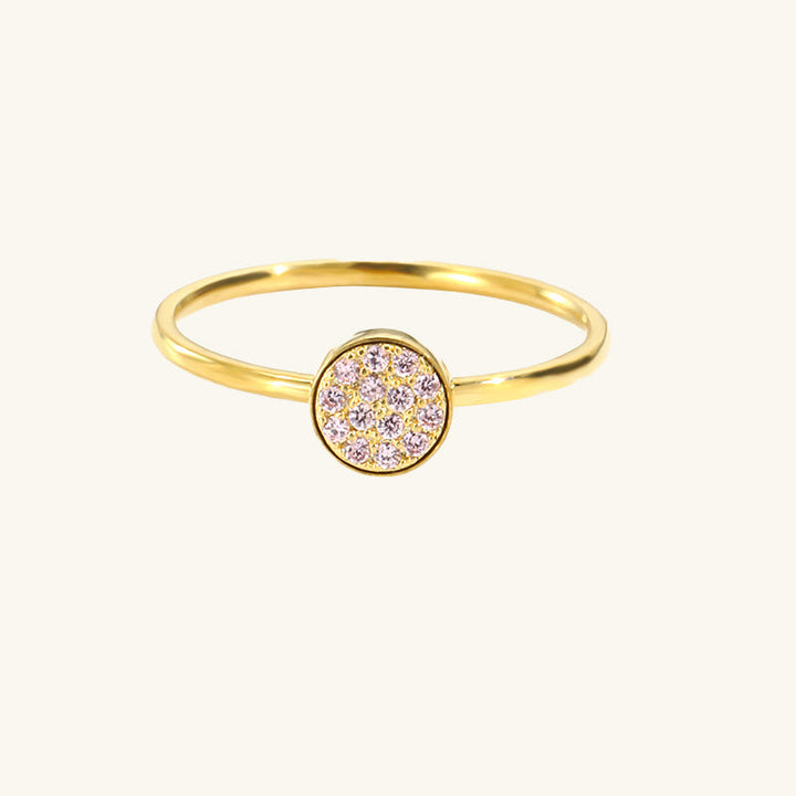 KLASSISCHER RING MIT GEBURTSSTEIN