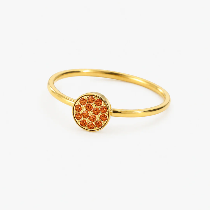 KLASSISCHER RING MIT GEBURTSSTEIN