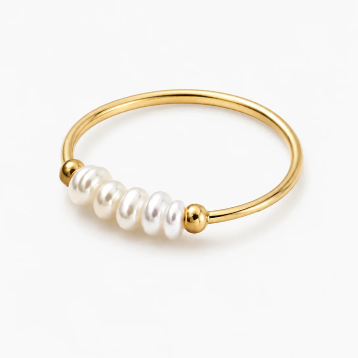 RING MIT SÜSSWASSERPERLEN