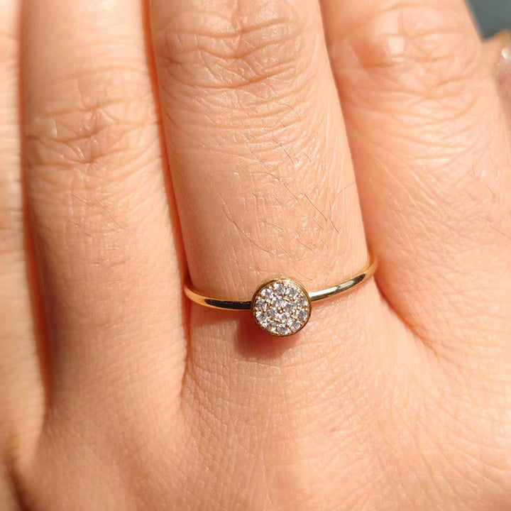 KLASSISCHER RING MIT GEBURTSSTEIN