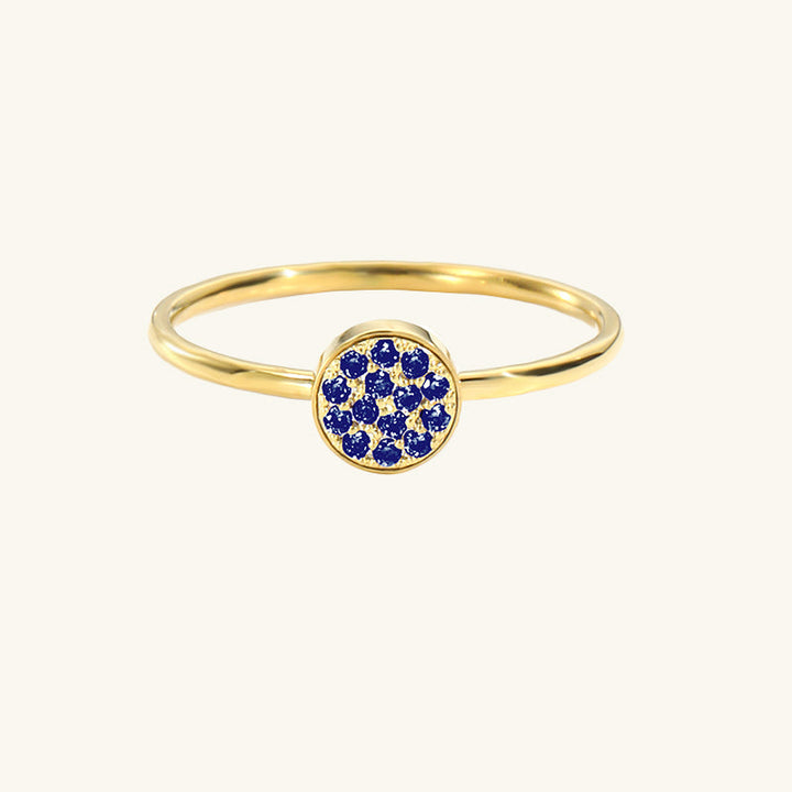 KLASSISCHER RING MIT GEBURTSSTEIN