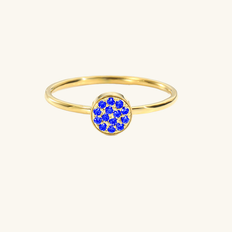 KLASSISCHER RING MIT GEBURTSSTEIN