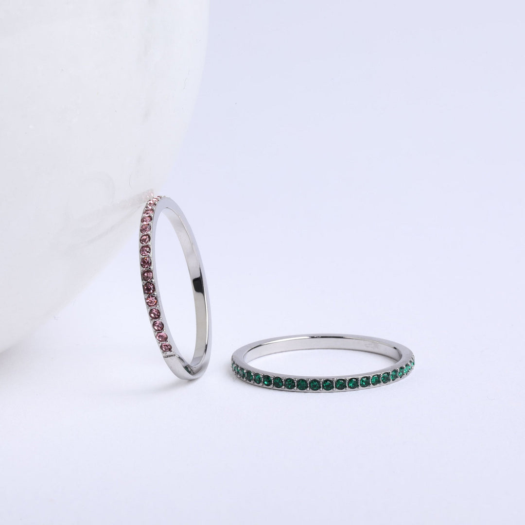 BAGUE AVEC PIERRE DE NAISSANCE