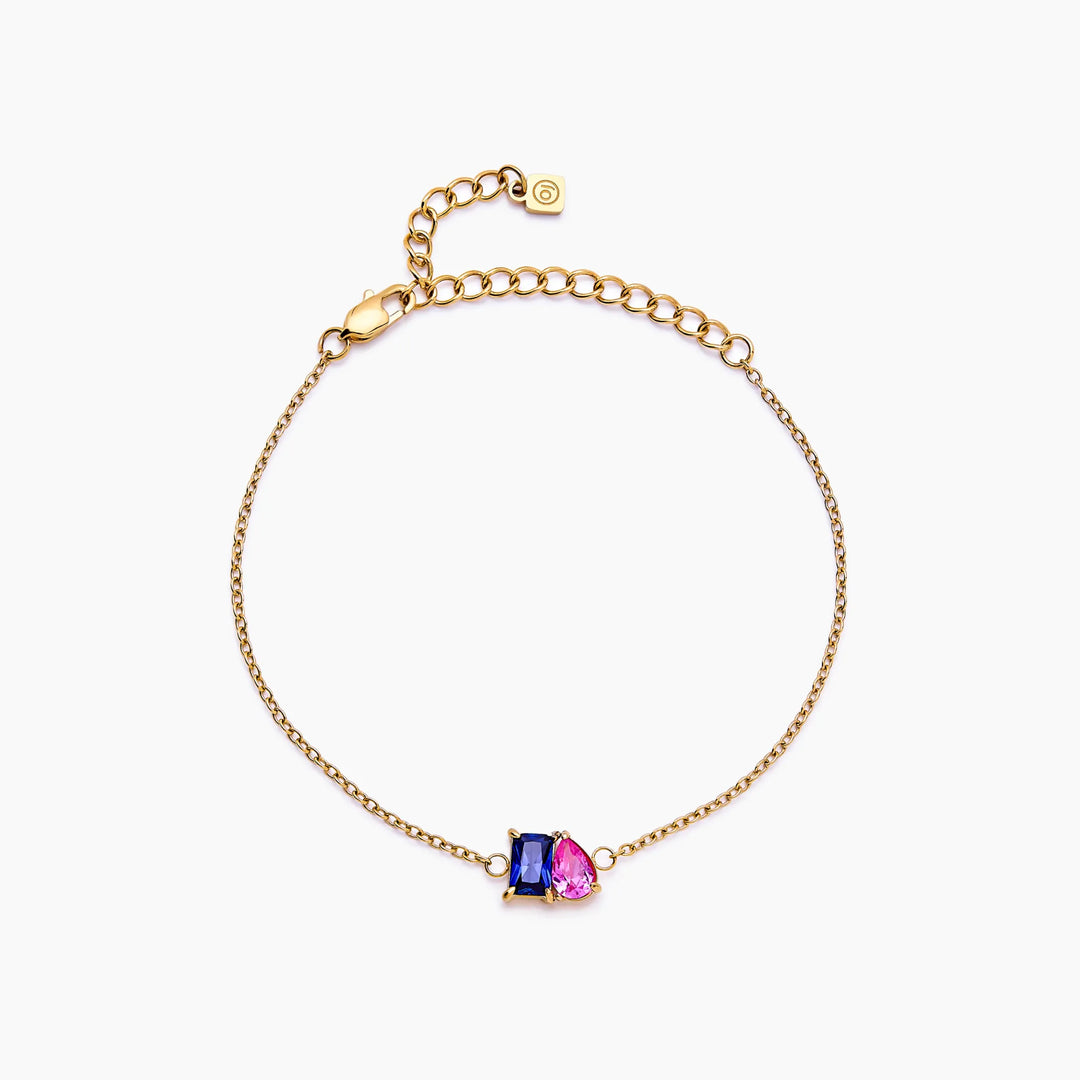 ETERNAL DUO BRACELET WITH BIRTHSTONES